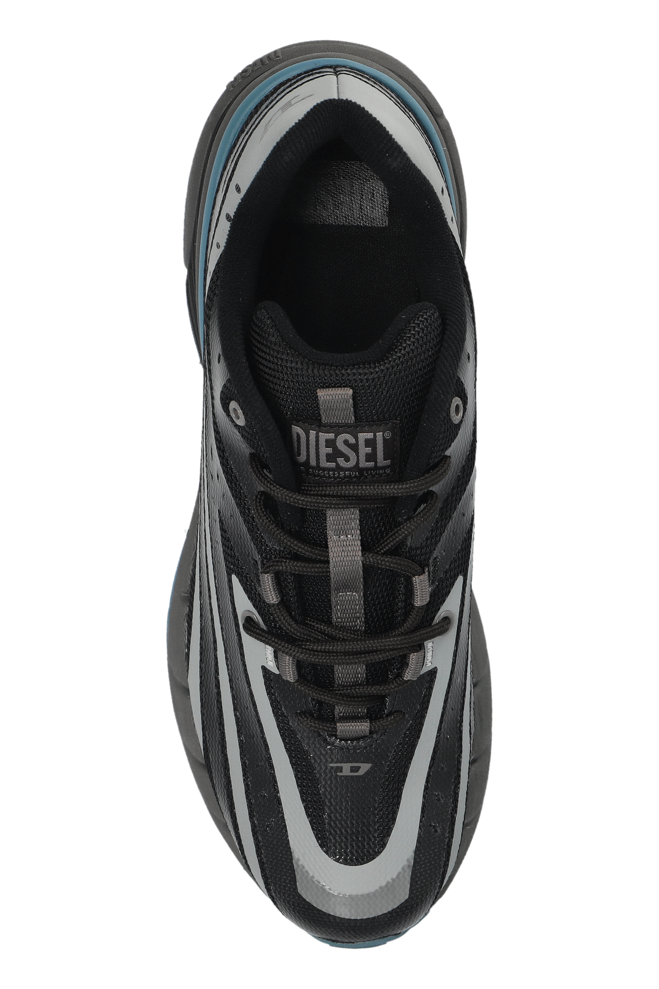 ◆DIESEL◆ D Airspeed Low Sneakers Black Y03436P8138HA648 Y0 Diesel sneakersy D-Airspeed Low męskie kolor czarny Y03436